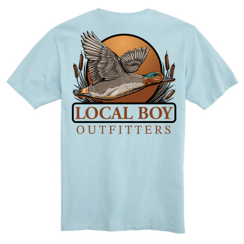 Teal Tails SS Tee – Southern Waterfowl Style by Local Boy Outfitters
